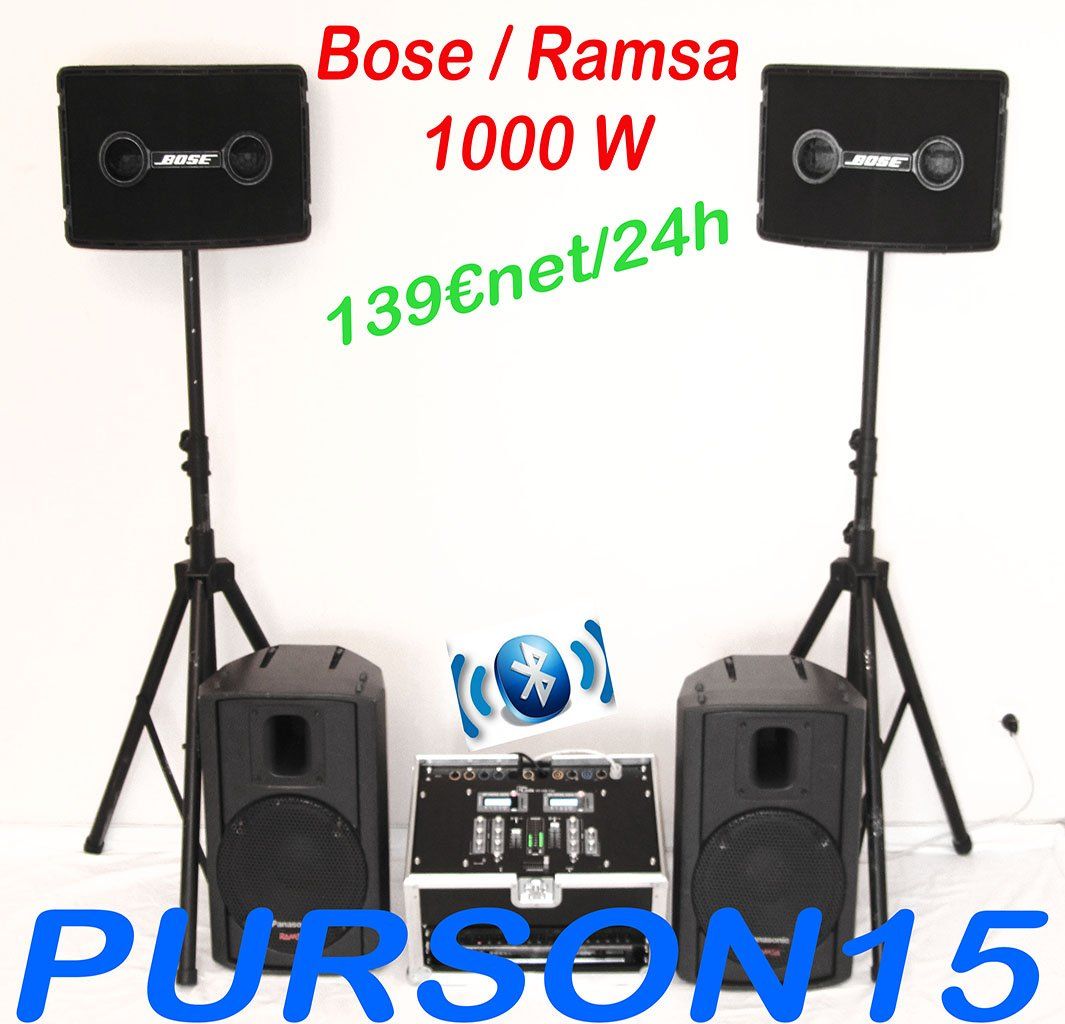 BOSE 1000 watts